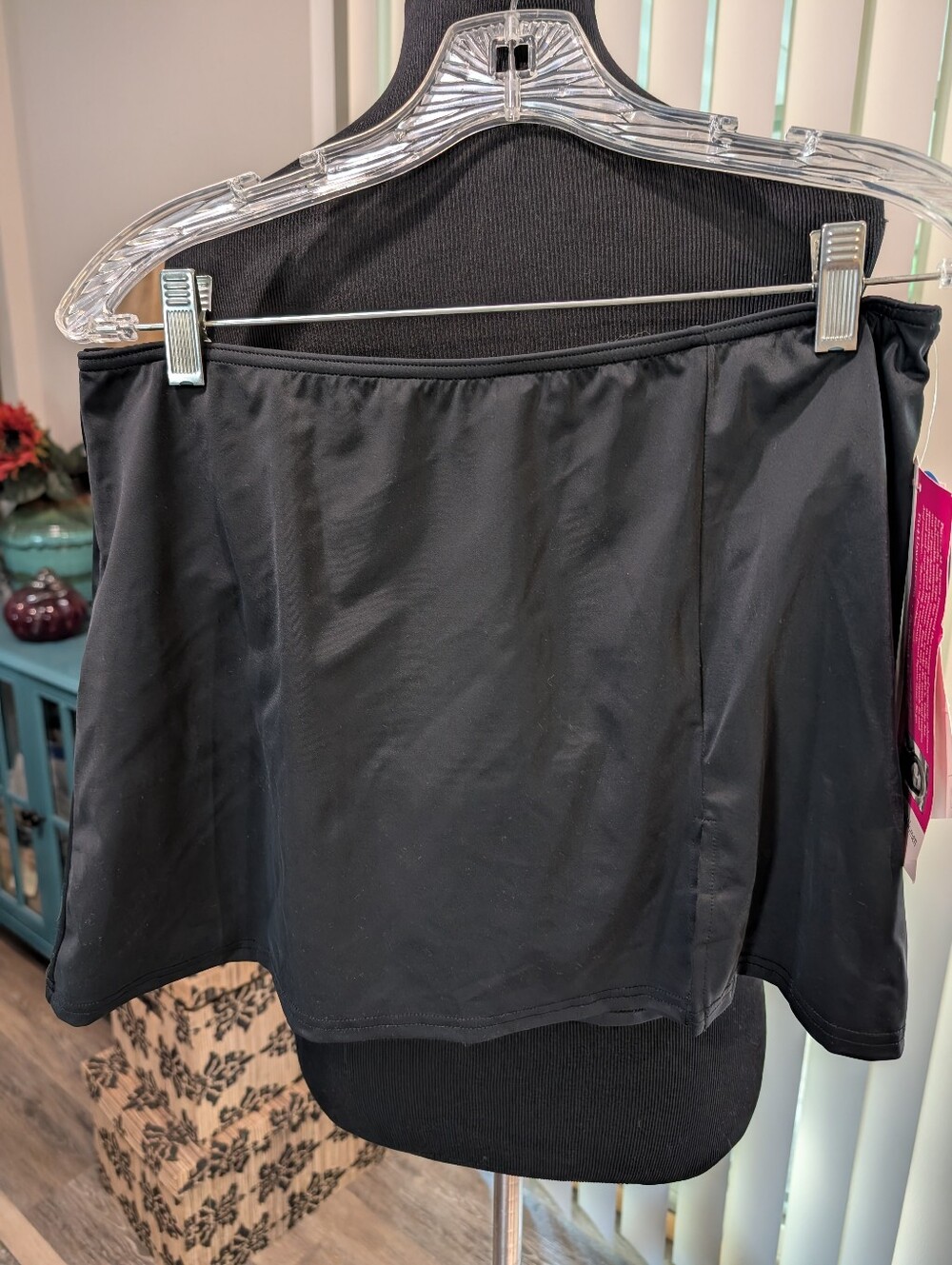 Fit 4U Black Swim Skirt
